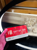 Capsule nails forme carré